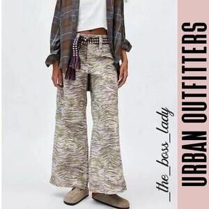 Urban Outfitters BDG wide-leg canvas pants 0